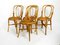 Chaises de Salon en Bambou, Italie, 1960s, Set de 4 4