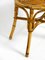 Italienische Bambus Esszimmerstühle, 1960er, 4er Set 11
