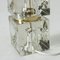 Lámpara de mesa sueca de cristal, años 60, Imagen 7