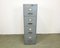 Grey Industrial Iron Filing Cabinet, 1960s 1