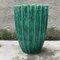 Große emaillierte Majolika Vase aus Terrakotta von Giuseppe Mazzotti, 1950er 1