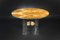 Italian Table Portofino Round in Glass and Olive-Tree Wood from VGnewtrend 2