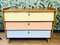 Mid-Century German Pastel Formica Shoe Cabinet, Image 6