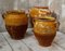 Antique French Confit Pots, Set of 3, Image 7