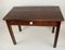 Brown Rectangular Kitchen Table with Drawer, 1970s 9