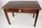 Brown Rectangular Kitchen Table with Drawer, 1970s 5