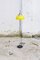 Lampada da terra modello Faro gialla di Luigi Massoni per Guzzini, 1971, Immagine 3