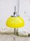 Lámpara de pie modelo Faro amarilla de Luigi Massoni para Guzzini, 1971, Imagen 2