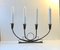 Art Deco Bronze Candle Holder from Ildfast, 1930s 6