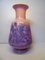 Large Antique Hand-Painted Opaline Glass Vase, Image 6