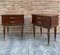 Vintage Wood Nightstands, 1970s, Set of 2, Image 1