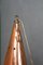 Danish Handcrafted Copper Cone Rustic Pendant Lamp by Th. Valentin, 1970s, Image 6