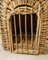 Mid-Century French Wicker Transport Cat or Dog Basket, 1950s 7