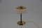 Lampada da tavolo in ottone e metallo di Zukov, Cecoslovacchia, anni '50, Immagine 2