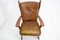 Fauteuil Mid-Century en Cuir, 1970s 4