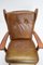 Mid-Century Leather Armchair, 1970s 9