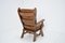 Mid-Century Leather Armchair, 1970s, Image 7