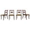 Art Deco Dining Chairs, 1940s, Set of 4, Image 1
