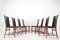 Rosewood & Leather Dining Chairs by Kai Lyngfeldt Larsen for Soren Willadsen Mobelfabrik, 1960s, Set of 8 2