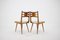 Oak Dining Chairs, Czechoslovakia, 1960s, Set of 4 5