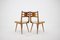 Oak Dining Chairs, Czechoslovakia, 1960s, Set of 4, Image 5