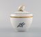 Royal Copenhagen Teapot, Sugar Bowl & Tray in Hand-Painted Porcelain, Set of 3, Image 6