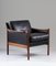 MId-Century Scandinavian Leather & Rosewood Lounge Chairs by Torbjørn Afdal, 1960s, Set of 2, Image 4