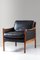 MId-Century Scandinavian Leather & Rosewood Lounge Chairs by Torbjørn Afdal, 1960s, Set of 2, Image 5