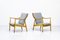 FD 135 Easy Chairs by Peter Hvidt & Orla Mølgaard-Nielsen for France & Daverkosen, 1950s, Set of 2 1