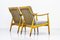 FD 135 Easy Chairs by Peter Hvidt & Orla Mølgaard-Nielsen for France & Daverkosen, 1950s, Set of 2 7