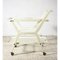 Italian White Lacquered Trolley, 1970s 1