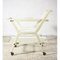 Italian White Lacquered Trolley, 1970s, Image 1