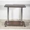 Italian Trolley Table in Wood and Chromed Steel, 1980s, Image 1