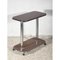 Italian Trolley Table in Wood and Chromed Steel, 1980s, Image 6