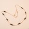 Collier en Onyx et Or, 1970s 2