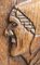 Griglia Mid-Century in legno di castagno massiccio, Immagine 23