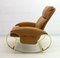 Leather Rocking Chair by Guido Faleschini, 1970s, Image 4