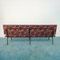 Vintage Floral Fabric & Iron 3-Seat Sofa from Rima, 1970s 3