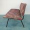 Vintage Floral Fabric & Iron 3-Seat Sofa from Rima, 1970s, Image 4