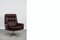 Mid-Century Danish Modern Brown Leather Swivel Armchair from Farstrup Møbler, 1960s, Image 10