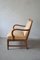 Vintage Desk Chair in Oak and Leather, Image 5