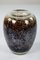 Glass Brown & Blue Egg Vase by Walter Dexel for WMF Ikora, 1930s 1