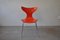 Model 3108 Lily Seagull Dining Chair by Arne Jacobsen for Fritz Hansen, 1980s 1