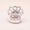 Vintage Gold and Diamond Flower Ring 3