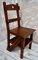 Victorian Oak Metamorphic Library Chair 1