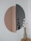 Luna ™ Half Moon Spiegel mit Rahmen in Schwarz & Roségold Rahmen von Alguacil & Perkoff Ltd, 2er Set 4