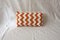 Coussin Zig Zag Geométrica Orange de Com Raiz 1