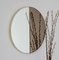 Orbis Dualis™ Mixed Tint Silver + Bronze Round Mirror with Brass Frame Small 2