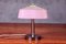Lámpara de mesa danesa de teca y metal, años 50, Imagen 10