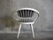 Grey & White Circle Chair by Yngve Ekstrom for Swedese, 1960s 2